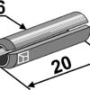 Hulspændestift Ø6x20