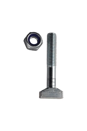 Bolt M10x65 (Sænksmedet) m. låsemøtrik 8.8