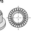 Flangemøtrik M12x1,75 - 10.9