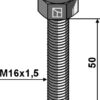 Bolt M16x1,5x50 - 12.9