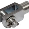Millimeter Gaffelled m/bolt M6.0 (DIN 71751)