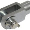 Millimeter Gaffelled m/bolt M10 (DIN 71751)