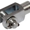 Millimeter Gaffelled m/bolt M6.0 (DIN 71751)