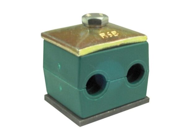Rørholder Dobbelt (Series B) - 8mm Ø (Reference RBP1 - 108)