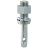 Redskabsbolt 22x146mm, Gevind 1-1/8 (28.5mm)x60mm Kat. 1 (Ø22mm)