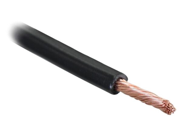 Kabel 1x4mm² (50m) Sort