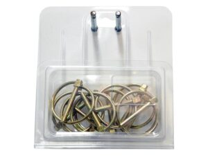 Ringsplit (rund), Stift Ø4.5mm x 35mm (10 stk. Agripak)