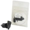Stikdåse 3 pol, Montering: 2 Bolt, Han pin (plastik) (Agripak 1 stk.)