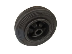 Gummi Hjul - Kapacitet: 75kgs, Hjul Ø mm: 100mm