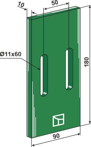 Greenflex plastik afskraber for pakkevalse
