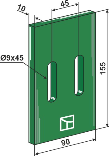 Greenflex plastik afskraber for pakkevalse