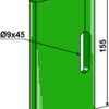 Greenflex plastik afskraber for pakkevalse