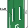 Greenflex plastik afskraber for pakkevalse