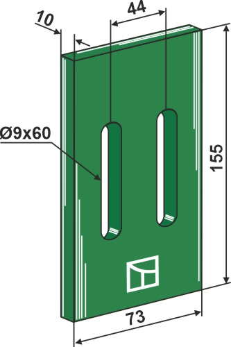 Greenflex plastik afskraber for pakkevalse