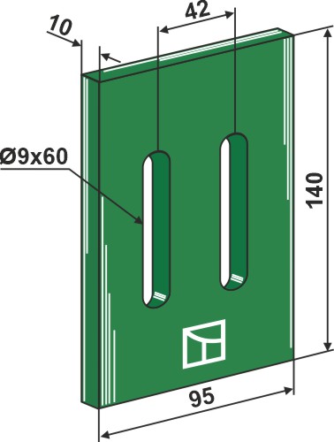 Greenflex plastik afskraber for pakkevalse