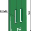 Greenflex plastik afskraber for pakkevalse