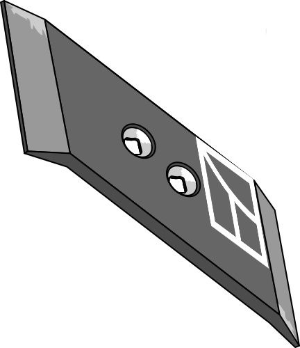 Vendbar spids 80x15 - venstre