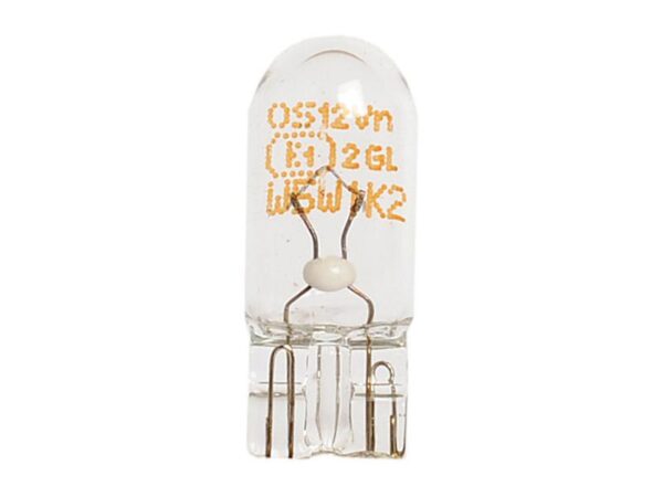 Pære W5W, 12V, 5W, W2.1x9.5d (Kasse 1 stk.)