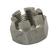 Kronemøtrik, Størrelse: M20x1.50mm (DIN 935) Metric Fine