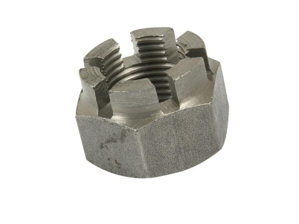 Kronemøtrik, Størrelse: M30x2.00mm (DIN 935) Metric Fine