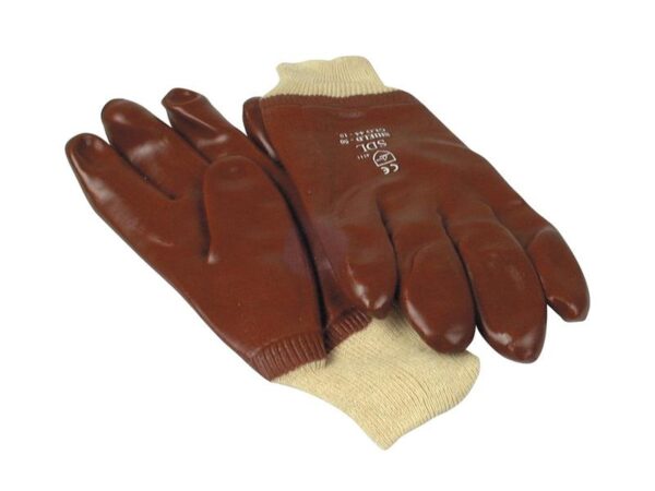 Arbejdshandske (PVC) - 9/L