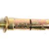 Ekspansionsbolt, Størrelse: M12x60mm (Bolt, skive og sekskantet møtrik medfølger)