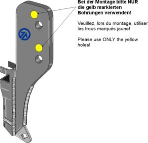 Såhus/Holder VOS - enkelt - kun sædekorn