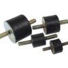 Gummidæmper - Bolt til Bolt, Ø20mm.