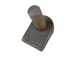 Hængsel (påsvejsning) - Flad, Stift Ø19mm