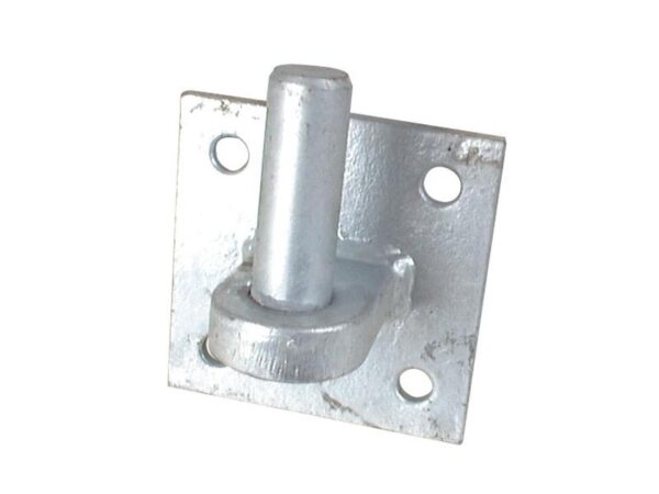 Hængsel - Bolt, Pladestørrelse mm: 100mm x 100mm, Stift Ø19mm