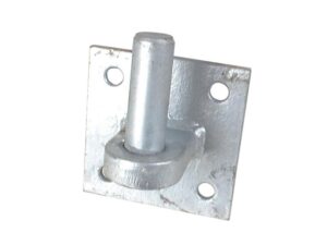 Hængsel - Bolt, Pladestørrelse mm: 100mm x 100mm, Stift Ø22mm