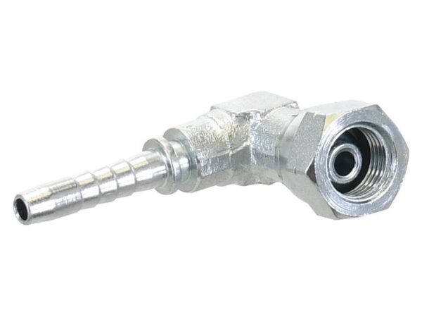 Dicsa BSP 60° Indstik 1/4'' x 1/4'' Hun 90° Omløber (kompakt)