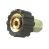 Pressure Washer Adaptor M22 knurled thumb nut x 1/4''BSP female