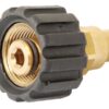 Pressure Washer Adaptor M22 knurled thumb nut x 1/4''BSP male