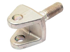 Gaffelende - Hul Ø20mm - Gevind M24 x 3