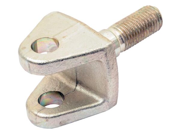 Gaffelende - Hul Ø20mm - Gevind M24 x 3