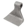 Slagle (Hammer), Topbredde mm: 37mm, Nederste bredde mm: 115mm, Hul Ø: 16mm, Radius 105mm - Passer til Kuhn Passer til: 6061900