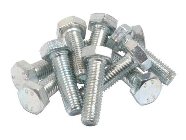 Bolt, Størrelse: M12x40mm (DIN 933) Trækstyrke: 8.8.