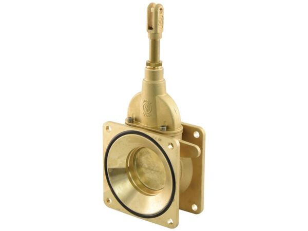 Skydeventil (flange/flange) 4''