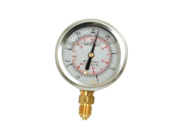Manometer (glycerin) 1/4 (-1/+3 bar)