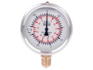 Manometer (glycerin) 1/2 (-1/+3 bar)