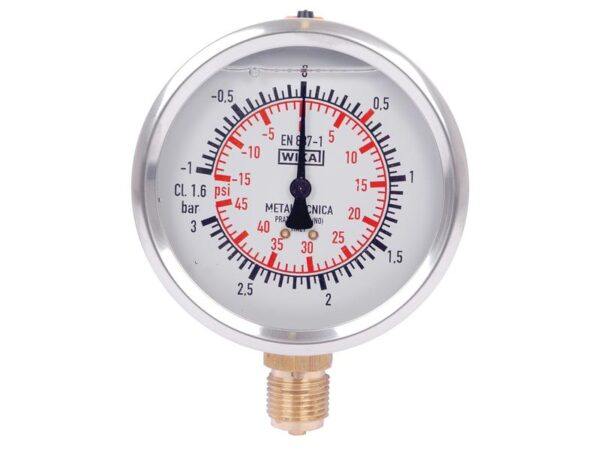 Manometer (glycerin) 1/2 (-1/+3 bar)