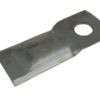 Kniv - Forsat - 131 x 50x4mm - Hul Ø20.5 x 23mm - Højre/Venstre - Passer til Taarup Passer til: 56110500