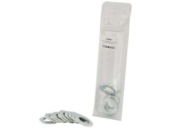 Fladskiver, ID: 20mm (DIN or Standard No. DIN 125A) 10 stk. Agripak