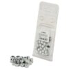 Låsemøtrik, Størrelse: M6x1.00mm (DIN 985) Metric Coarse