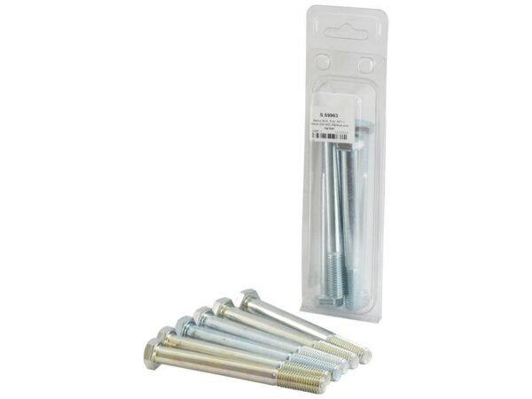 Bolt, Størrelse: M12x120mm (DIN 931) 6 stk. Agripak