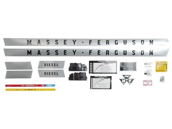 Emblemsæt - Massey Ferguson 135 (US)