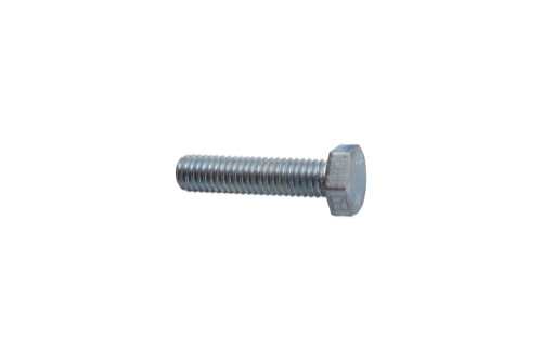 Bolt M6x1x25 u. møtrik - galvaniseret