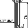 Bolt 1/2''UNFx76 - 10.9