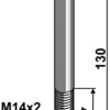 Skrue M14x130 - 10.9